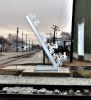 HILL CLIMB | Public Sculptures by jim collins sculpture. Item made of aluminum