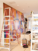 Geometric Abstract Lobby Mural — Arthaus Telegraph | Public Art by Blaise Danio | Arthaus Telegraph in Berkeley