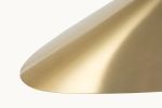 Emily Group of Nine Pendant Light – Gold Semi-Matte | Chandeliers by MOSS Objects. Item made of oak wood with steel works with contemporary & modern style
