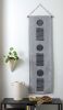 MarSol Wall Hanging | Tapestry in Wall Hangings by For Reasons Unknown. Item made of linen & leather