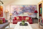 Aurora Borealis 3 | Oil And Acrylic Painting in Paintings by Jill Krutick | Yellowstone Art Museum in Billings. Item composed of canvas & synthetic
