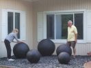 "Spheres" | Sculptures by J.A. Mayer "Sculptor". Item made of stone
