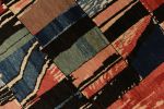 Rug & Kilim's Modern Geometric Traditional Red and Blue Wool | Area Rug in Rugs by Rug and Kilim
