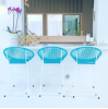 Puerto Stool - Bar Height | Bar Stool in Chairs by Innit Designs. Item made of metal with synthetic