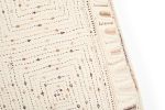 Maze Brown Hand Embroidered Pillow | Pillows by Studio Variously. Item made of cotton