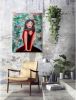 Isabella | Oil And Acrylic Painting in Paintings by Elena Parau. Item composed of canvas in boho or country & farmhouse style