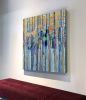 Flow | Oil And Acrylic Painting in Paintings by Kari Souders | Korman Residential at The Pepper Building in Philadelphia. Item made of canvas & synthetic compatible with contemporary and coastal style