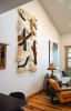 Earth-Toned Wool Wall Hanging | Macrame Wall Hanging in Wall Hangings by Camille McMurry. Item made of wool works with contemporary & japandi style