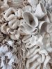 Commission Coral Textile Wall Sculpture Large Fiber Art | Tapestry in Wall Hangings by Anna Baranova Art. Item made of cotton with fiber works with contemporary & modern style