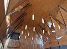 Steel Plate Canopy | Sculptures by Amuneal | Baltimore in Baltimore. Item made of wood