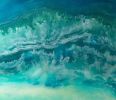 Crystal Sea Canvas Print | Prints by MELISSA RENEE fieryfordeepblue  Art & Design. Item made of canvas compatible with contemporary and coastal style
