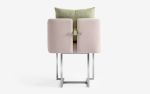 Papillone Chair - High Pillow | Accent Chair in Chairs by LAGU. Item made of metal