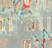You Are Beautiful- from the binary code message series | Oil And Acrylic Painting in Paintings by L Rowland Contemporary Art. Item made of wood & synthetic