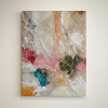 Colorful Inclusions — Abstract Mineral-Inspired Canvas | Prints in Paintings by Alpenglow Workshop. Item made of canvas compatible with contemporary and modern style
