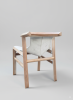 Chair 1901 - Hairy | Dining Chair in Chairs by Espina Corona. Item made of wood with leather works with minimalism & contemporary style