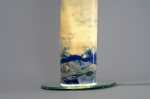 Porcelain Lamp Green/Blue | Table Lamp in Lamps by Sarah Tracton. Item made of ceramic compatible with mid century modern and contemporary style