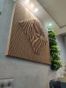 Custom Parametric Signage | Signage by ZDS. Item composed of wood in minimalism or mid century modern style