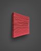 SHADOW — Crimson Study | SHADOW Collection | Wall Sculpture in Wall Hangings by Sizmari. Item composed of concrete and fiber in minimalism or contemporary style