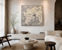 Volte - sculptural Wall Artwork | Wall Sculpture in Wall Hangings by Urban Plaster Bloom. Item made of cement works with minimalism & contemporary style