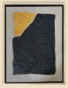 Gold and Carbon Painting on Spanish Linen Minimalist | Oil And Acrylic Painting in Paintings by RGB Fine Art. Item composed of canvas in minimalism or contemporary style