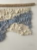 Woven Tapestry "River Mist" | Wall Hangings by Tissage Sauvage. Item made of wood with cotton works with boho & country & farmhouse style