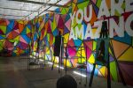 LARGE STUDIO MURAL | Murals by Jayarr Steiner | ōLiv Tempe in Tempe. Item made of synthetic