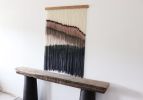 Tapestry Artwork | Macrame Wall Hanging in Wall Hangings by CER Dye Design. Item composed of wool in boho or mid century modern style