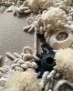 Abstract Ocean Fiber Art | Mixed Media by Helen D Wilde - Ovo Bloom. Item composed of cotton compatible with coastal style