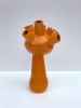 Hydra Vase - Juicy Orange high | Vases & Vessels by niho Ceramics. Item made of stoneware works with minimalism & contemporary style