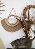 Rope Mirror, Single Round, Boho Mirror, Wall Decoration, | Decorative Objects by Magdyss Boutique. Item made of wood & cotton compatible with boho and mediterranean style