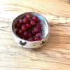 Decorative Red Clay Bowl with Brushstrokes #2 | Dinnerware by cursive m ceramics. Item made of ceramic