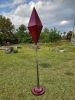 Red Rhombus | Sculptures by Don Kenworthy. Item made of steel compatible with industrial and modern style