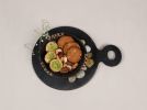 Longpi Pottery Snack Bowl | Dinnerware by ARTISAGA PRIVATE LIMITED. Item made of stone works with minimalism & modern style