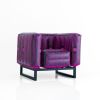 Yomi Luminous Armchair "Open Bar Pink" | Chairs by MOJOW DESIGN. Item composed of synthetic