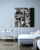 Graffiti /2 | Oil And Acrylic Painting in Paintings by Cristina Dalla Valentina. Item made of canvas with synthetic