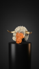 Hand-Carved Mythological Sculpture in Natural Wood | Decorative Objects by Holzkunst Samuel Meisinger. Item composed of wood compatible with art deco style