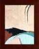 Crystal Blu | Oil And Acrylic Painting in Paintings by Catherine Twomey. Item made of canvas works with minimalism & mid century modern style