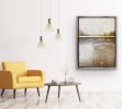 Profondità Marroni | Oil And Acrylic Painting in Paintings by Shari Lyon Fine Art. Item composed of synthetic