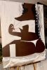 The Holy Unbuttoning | Oil And Acrylic Painting in Paintings by Madame A. K. Selestan. Item composed of canvas in contemporary style