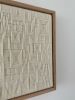 Woven Wall Art Frame Render 006 | Wall Sculpture in Wall Hangings by Anita Meades. Item composed of wood and wool in minimalism or contemporary style