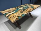 Olivee Epoxy Resin Dİning Table, Epoxy Coffee Table | Dining Table in Tables by LuxuryEpoxyFurniture. Item made of wood with synthetic