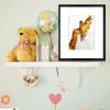 "Mama and Baby Giraffe" PRINT | Paintings by Beth Suter