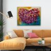Heart’s Garden — Original Mixed Media Painting | Oil And Acrylic Painting in Paintings by DaggArt. Item made of canvas works with contemporary style