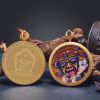 Blending the profound depths of ancient spirituality with co | Ornament in Decorative Objects by Dynasty Artisan. Item made of metal compatible with contemporary and eclectic & maximalism style