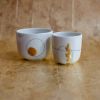 Nova Cup, Cappuccino and Espresso size | Drinkware by Boya Porcelain. Item made of ceramic