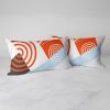 Ripple Effect Rectangular Throw Pillow | Pillows by Michael Grace & Co.. Item made of cotton