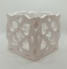 Marvila Candle Holder- Carved Clay | Decorative Objects by Alzuleycha. Item made of ceramic