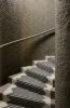 Handwoven Wool Grey Stripe Stair Runner Rug | Rugs by Evergreen Carpets. Item composed of wool in boho or minimalism style