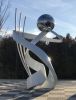 Torque | Public Sculptures by Innovative Sculpture Design. Item composed of steel