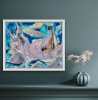 Peace | Oil And Acrylic Painting in Paintings by Jacob von Sternberg Large Abstracts. Item composed of canvas and synthetic